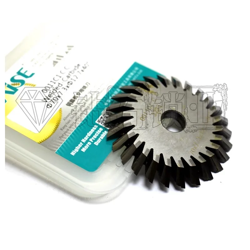 رفع قاطع المفاتيح كربيد ملحوم 0011IC.C 70X7.3X12.7X26T×40 ° ل WENXING 201C 201D 100E1 100F 100G آلة تكرار المفاتيح #3