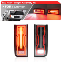 Bronco-Style For Hummer H2 SUV 2003-2009 Upgraded Led Taillights Assy Kit Turn Signal/Tail Brake/Reversing Backup/Running Lamp