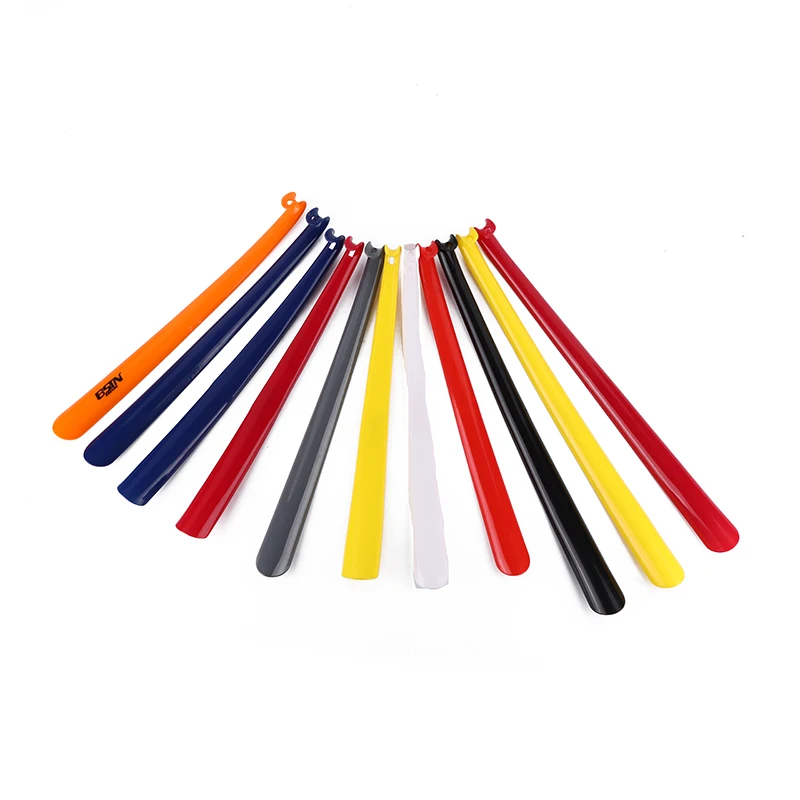 

1pc Plastic Extra Long Shoehorn Hotel Household Shoe Wearer Shoes Lifter Lazy Does Not Bend And Thicken Shoe Draw Helper