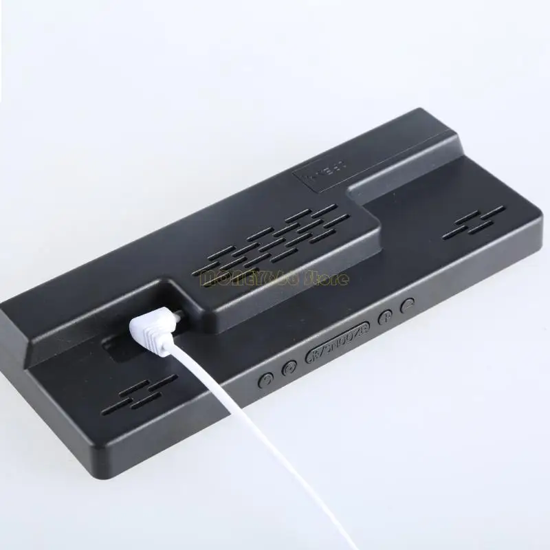 F62CデスククロッククリアLEDディスプレイ付きデジタルクロック学生と専門家のための調整可能な輝度