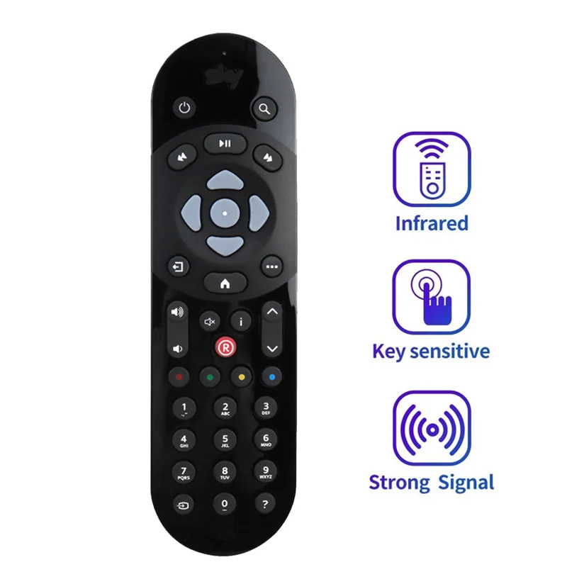 Substituição Controle Remoto para TV Box, SKY Q, QINFRAREDTV