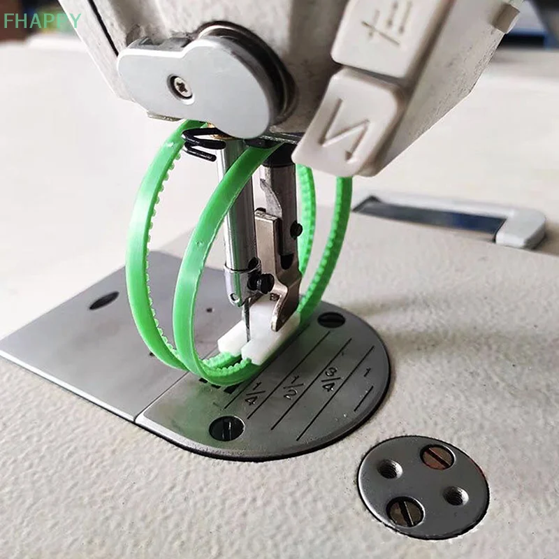 1 роликовая прижимная лапка T350, двухсторонняя роликовая плоская Автомобильная прижимная лапка с пластиковым кольцом, левая и правая односторонняя прижимная лапка для кожи
