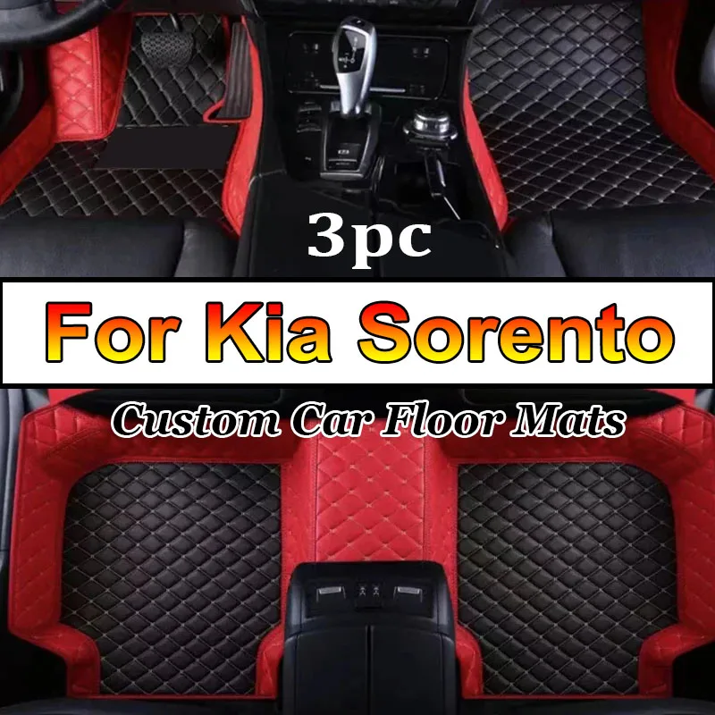 

Автомобильные коврики для Kia Sorento Seven сиденья 2013 2014 Пользовательские Автомобильные подкладки для ног автомобильный коврик покрытие аксессуары для интерьера