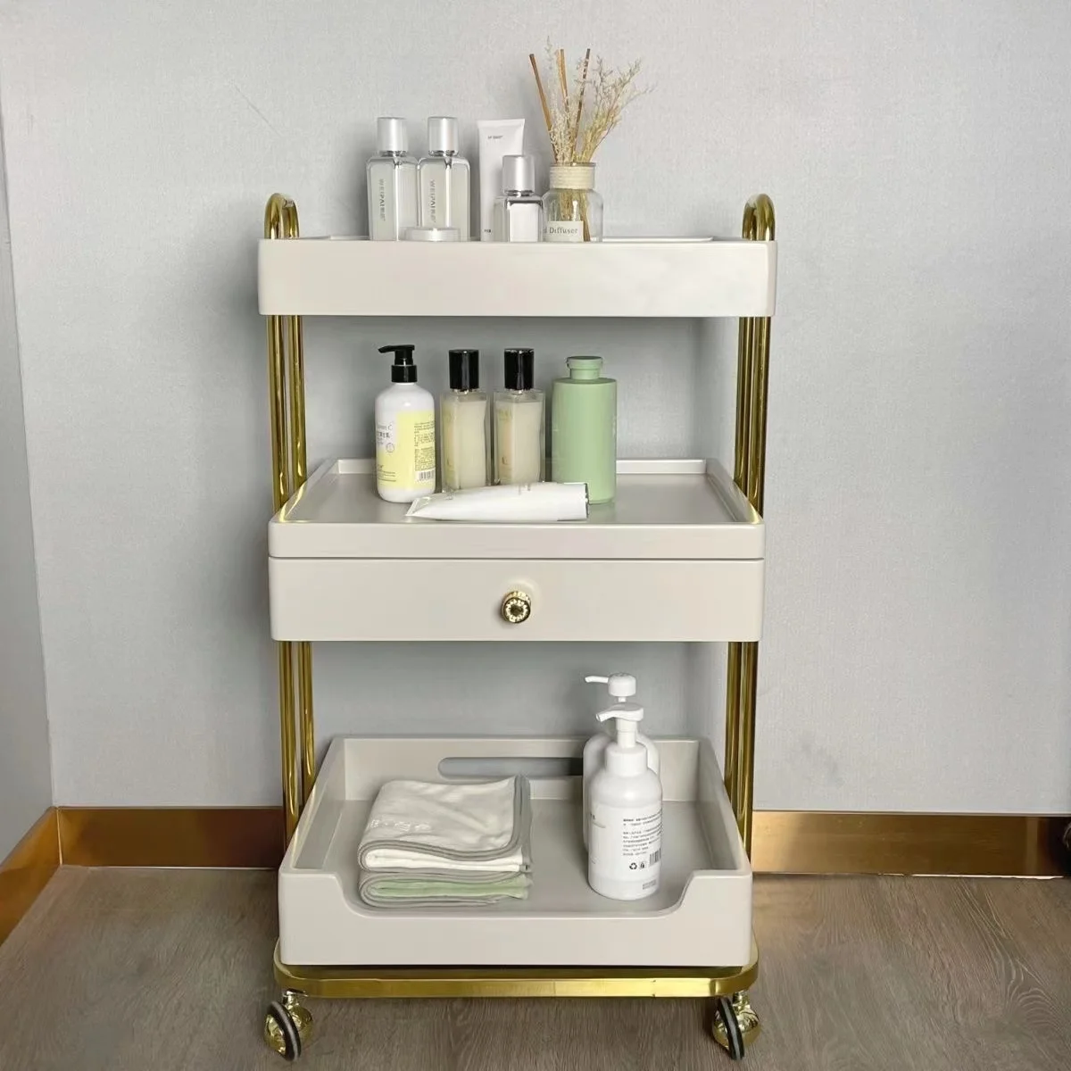 hair salon trolley storage tray trolley household spa salon trolley