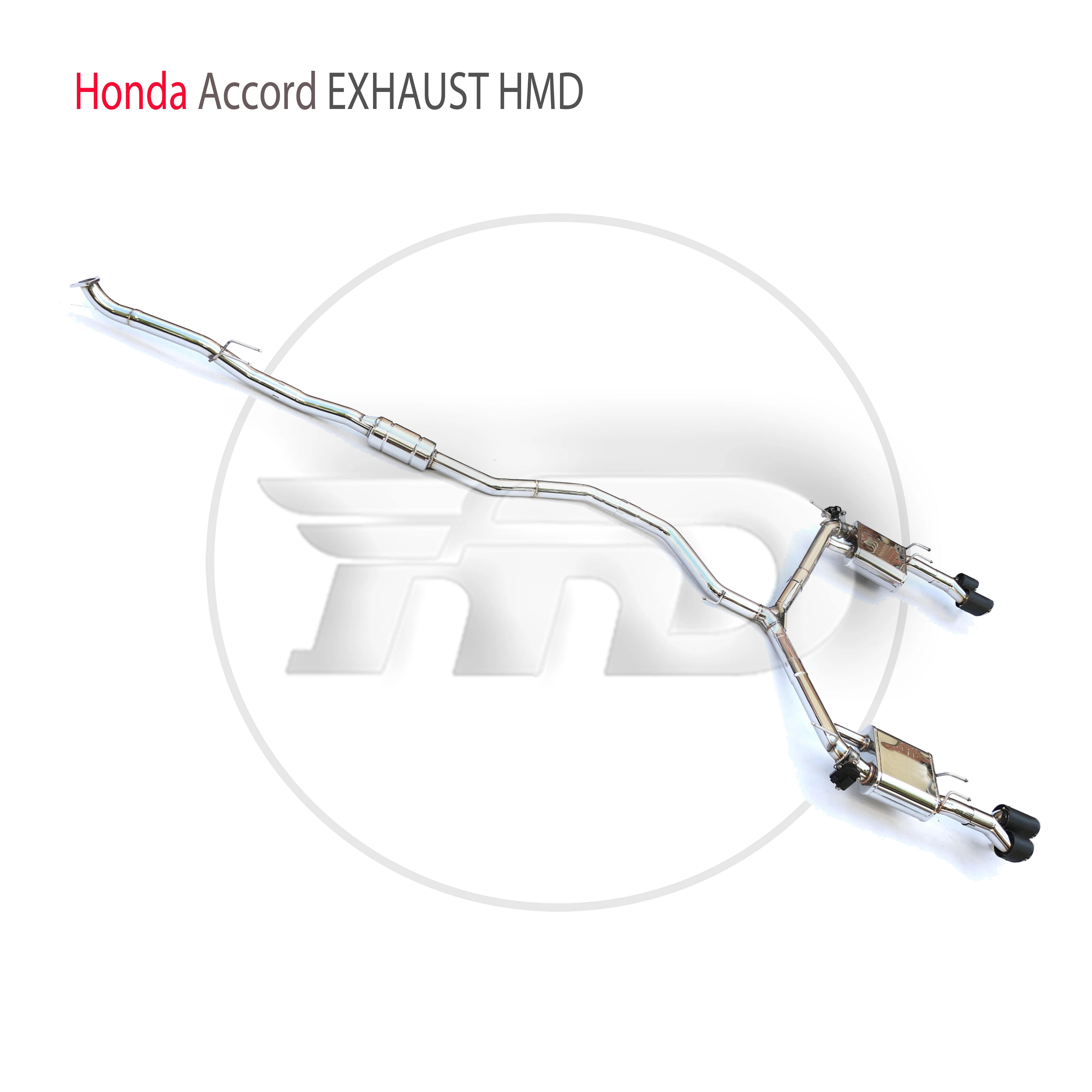 HMD Stainless Steel Exhaust System Performance Catback for Honda Accord 1.5T 2.0L 2008-2019 Car Muffler