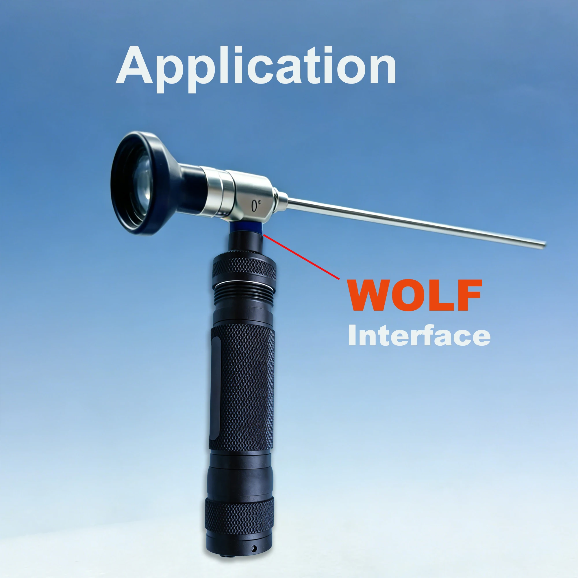 Phlatlight Rechargeable Light Source Portable Endoscopy Light Source with Wolf interfaceer for ENT Surgery and Inspection