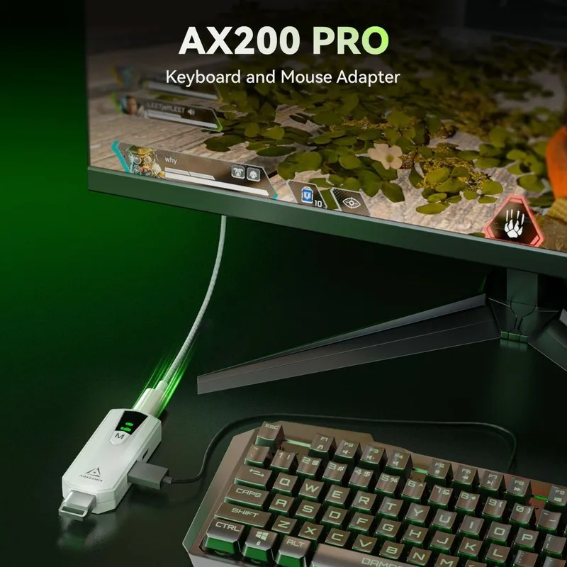 محول AIMZENIX/AX200PRO APEX Heroes جهاز كمبيوتر شخصي Call of Duty COD Destiny 2 App التخصيص