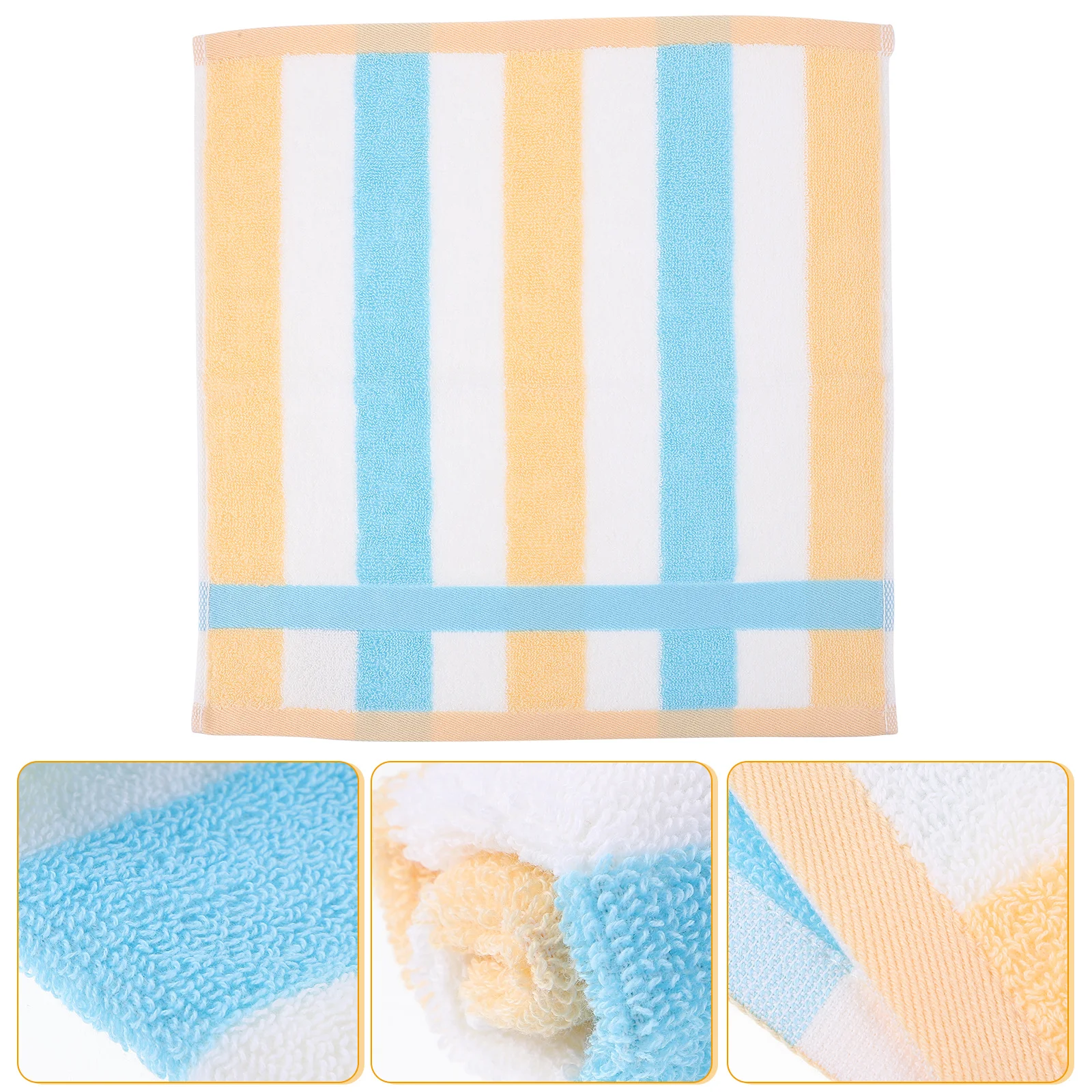

3 шт., хлопковые салфетки для мытья детей, мягкие дышащие быстросохнущие банные полотенца, полотенца для лица для отеля, дома, спа, ткань для мытья