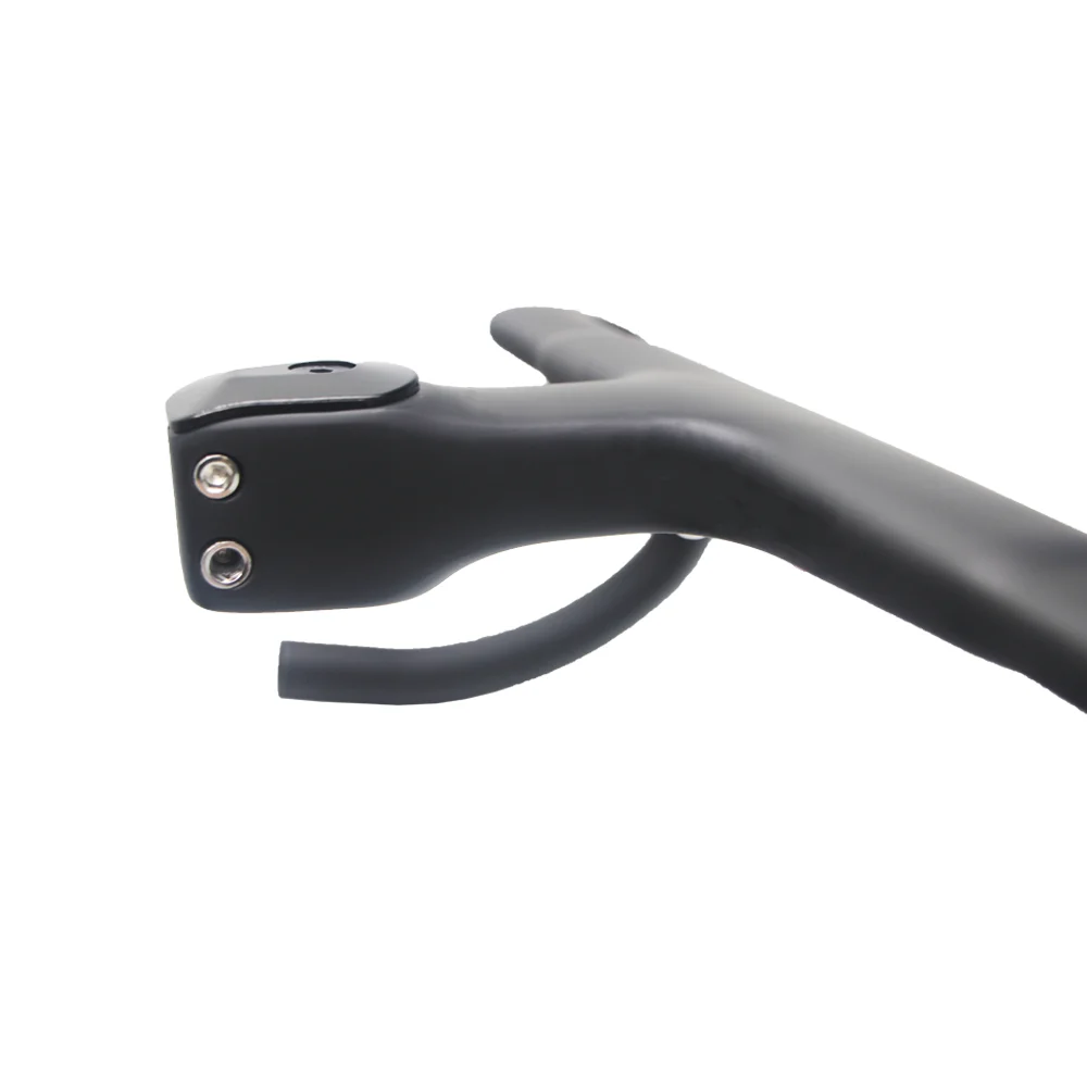 No logo OD2/OD1 Integrated handlebar Road Bike Integrated Handlebar With Mount Holder and Washers  fits 31.8 and 28.6mm