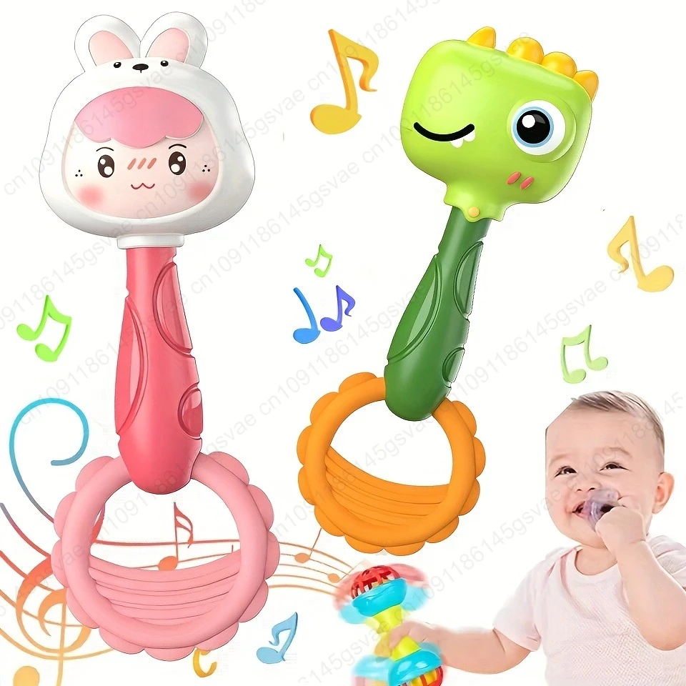 Baby Rammelaar Speelgoed voor Kind 0-12 Onderwijs Mobiele Cot Kids Bed Bel Pasgeboren Wandelwagen Wieg Baby Fopspeen huilen Scheur