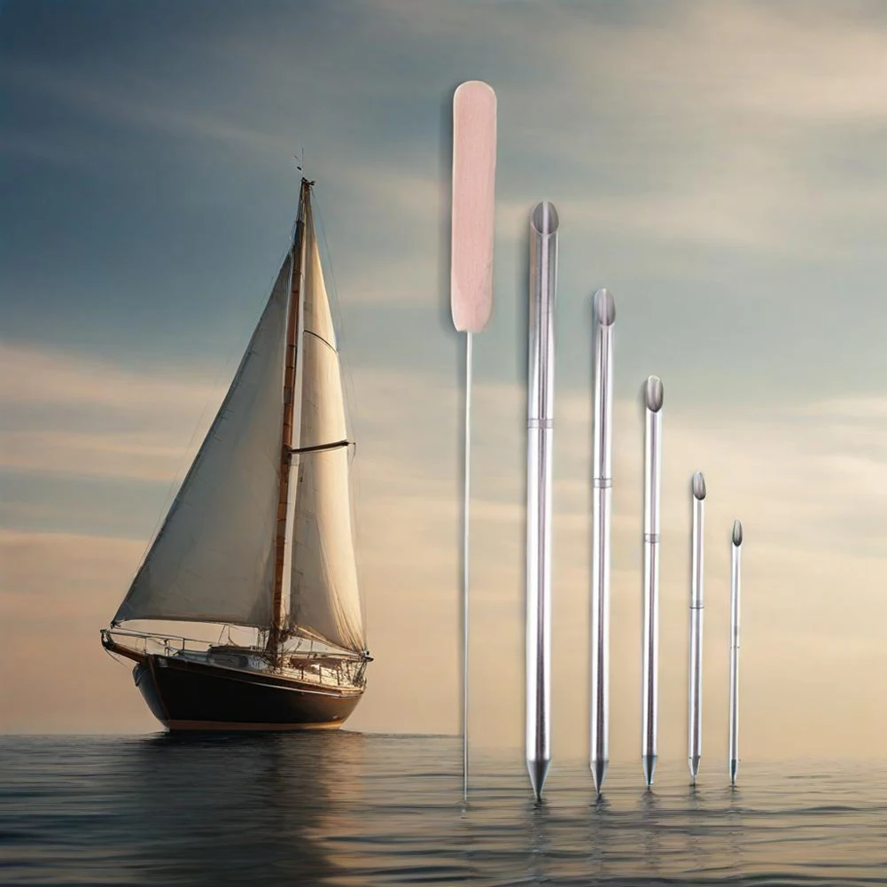 

Line Braiding Set Tool 0.24in 0.31in 0.39in 0.47in 0.59in & 1pcs Pusher Stainless Steel Knotter Tools for Double Braid Eye Line