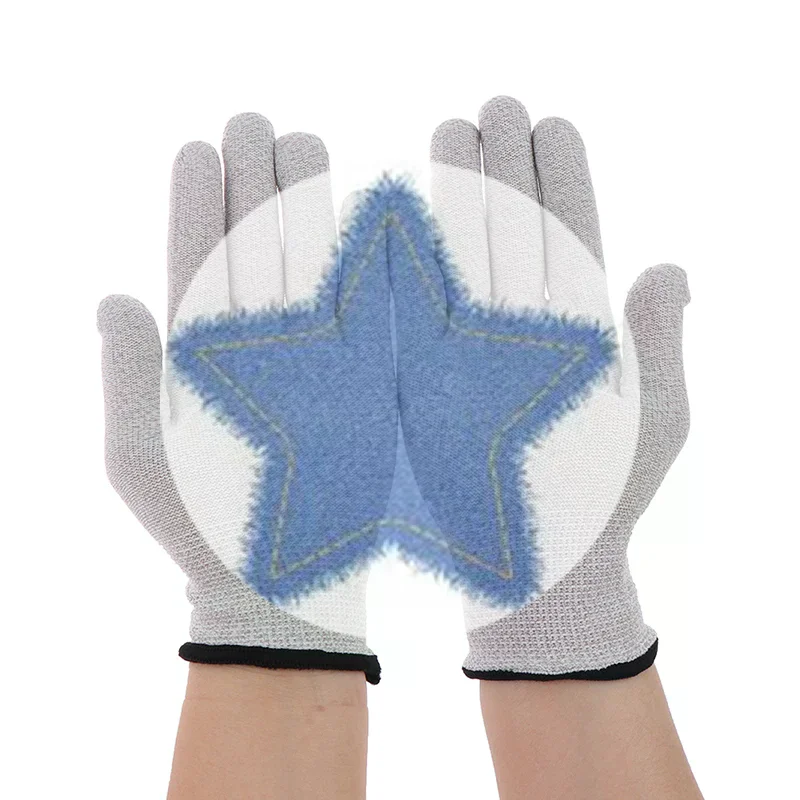 

[SUCC] 1 пара проводящих электродных перчаток из серебряного волокна, подушечки для электротерапевтического массажа