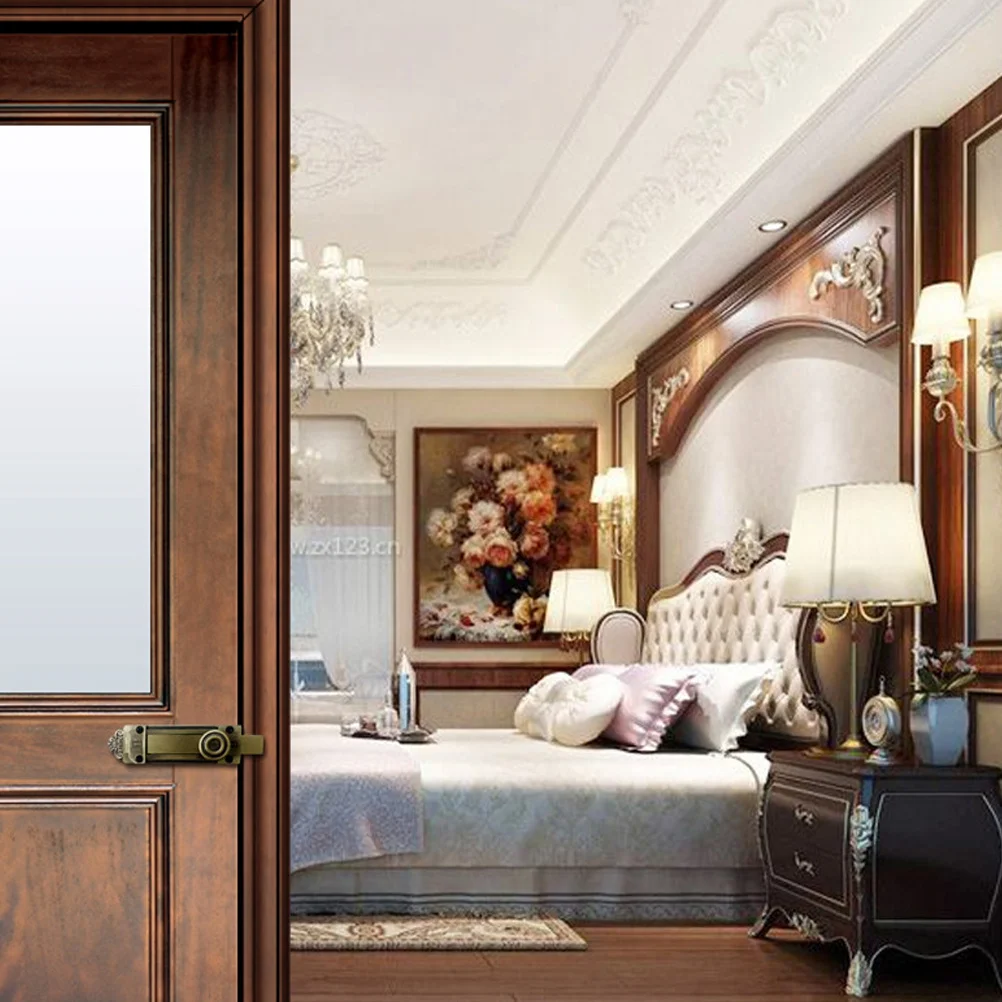 

2pcs Plug Pin Lock Thick Metal Bolt Rustproof For Bathroom Kitchen Garage Durable Security Latch Vintage Slide Door Bolt Door