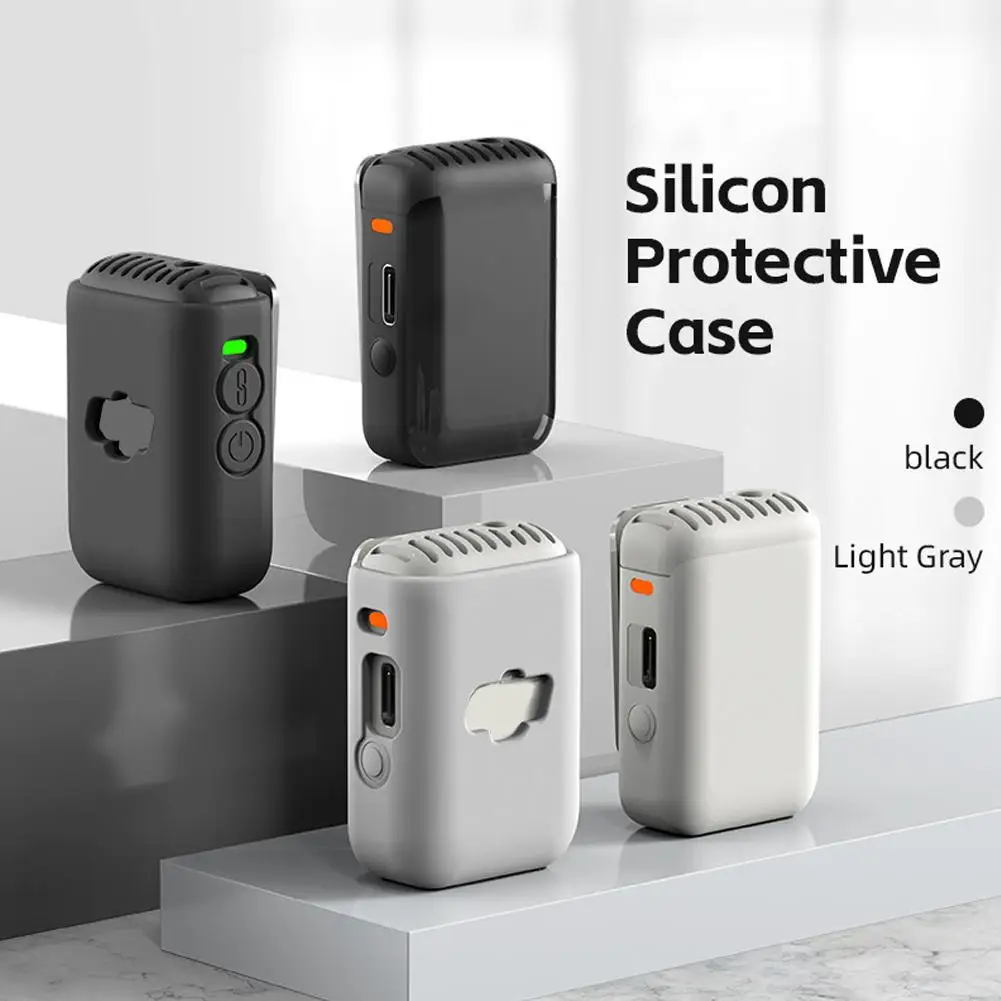 Funda de silicona para micrófono 2, funda protectora de silicona para dji Mic 2, accesorios de cámara deportiva N2L6