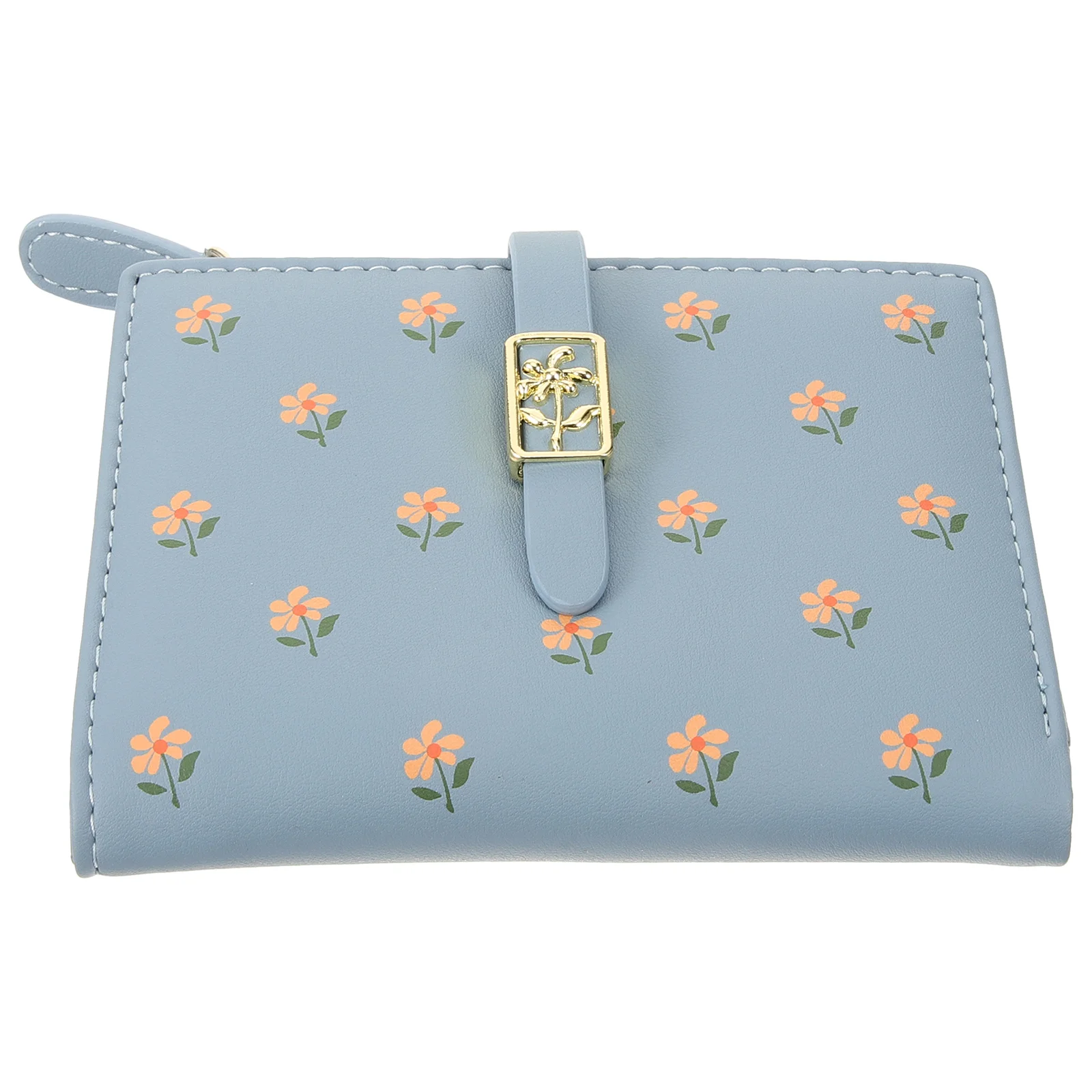 محفظة صغيرة كرتونية لطيفة للنساء محمولة بسحاب، محفظة مدمجة وأنيقة للسيدات، حقيبة للعملات المعدنية، محفظة مزخرفة خفيفة الوزن للسفر #5