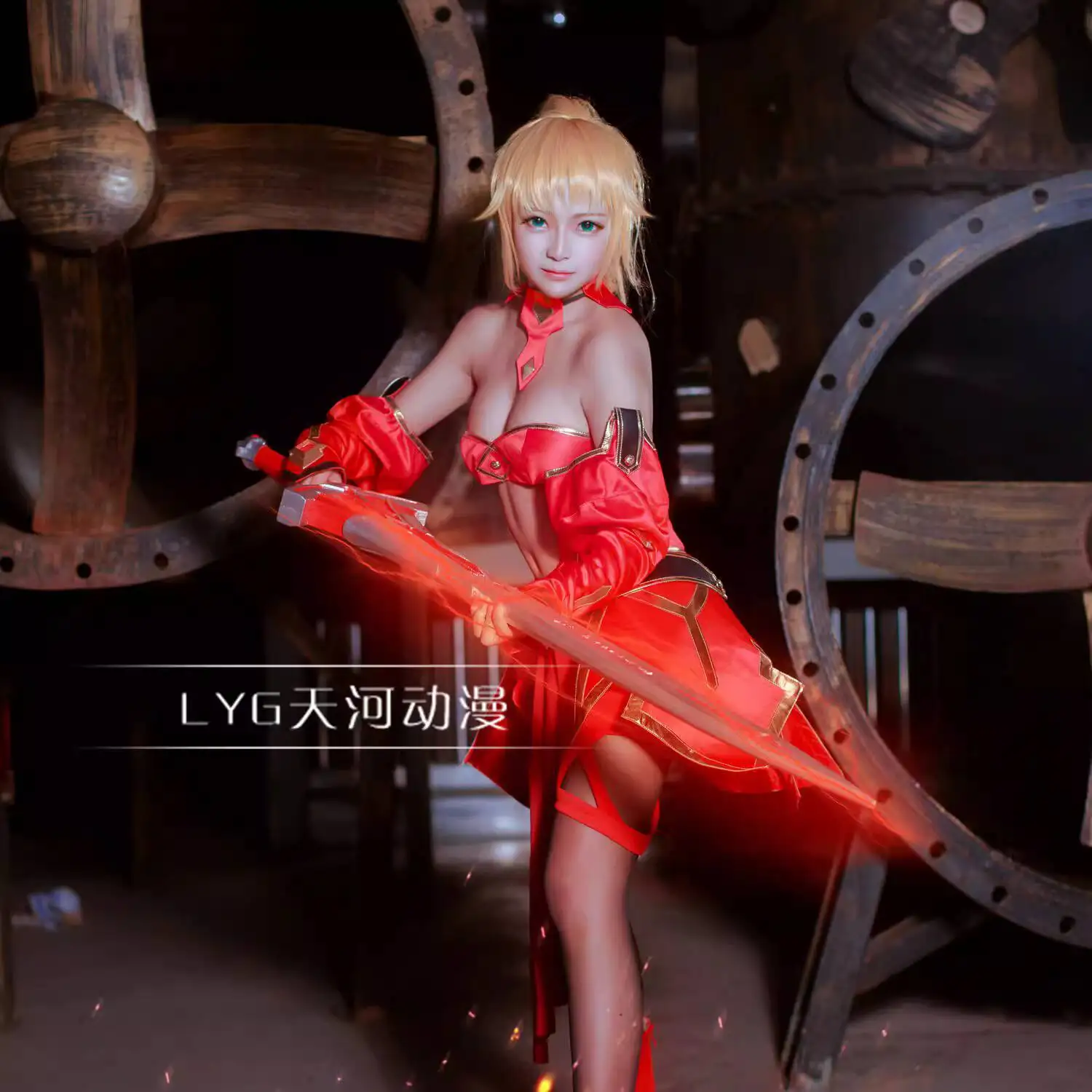 Fate/Apocrypha Saber Mordred Cosplay Battle Kostüm Kleid Fate Apocrypha Saber Halloween Cosplay Frauen Kostüm