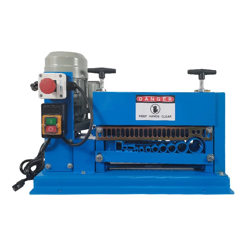 Electric 38mm Automatic Wire Cutting and Stripping Machine for Scrap Copper Recycling Wire Stripper