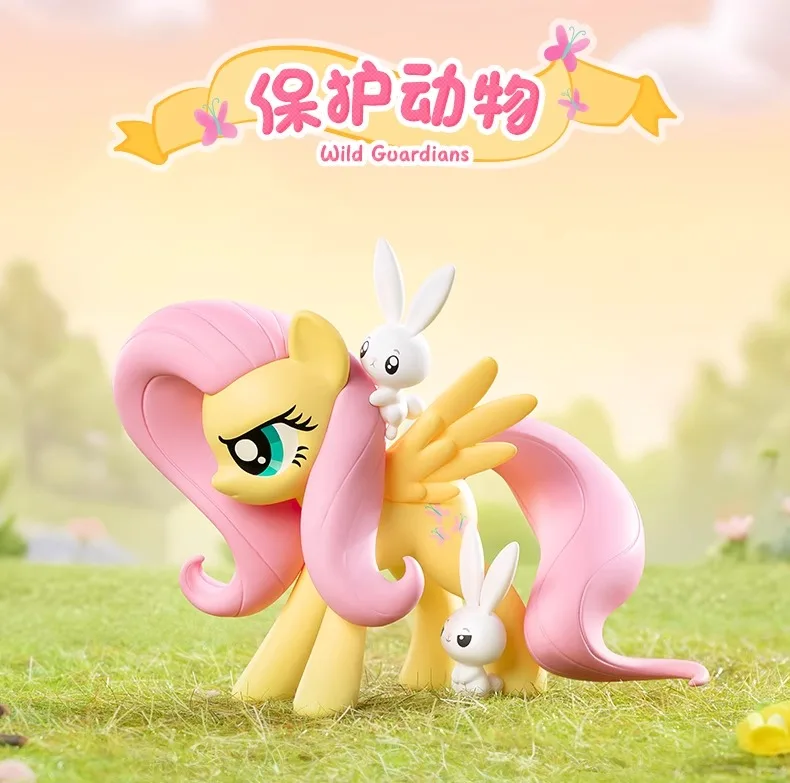 Original My Little Pony Fluttershy Sweet Diary Series Blind Box Ornament Action Figure Cartoon Decor CollectibleToy Holiday Gift image 3
