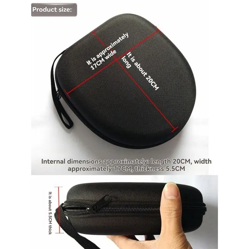 A29F-Carrying Case For On-EAR J03B, J03S T450BT Headphone Storage Box Carry Bag For Sony CH520 XB650BT WH-Ch700n - view 6