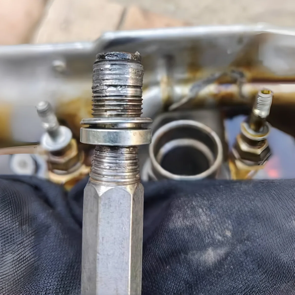 Alat Ulir Terbalik Untuk Melepas Busi Rusak, Mudah Melepas Sekrup Rusak, Kerucut Terbalik, Segi Enam, Alat Perbaikan Mobil