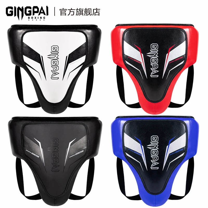 Professional boxing training competition crotch protection football free combat boxing protective gear  Muay Thai Jockstrap ﻿