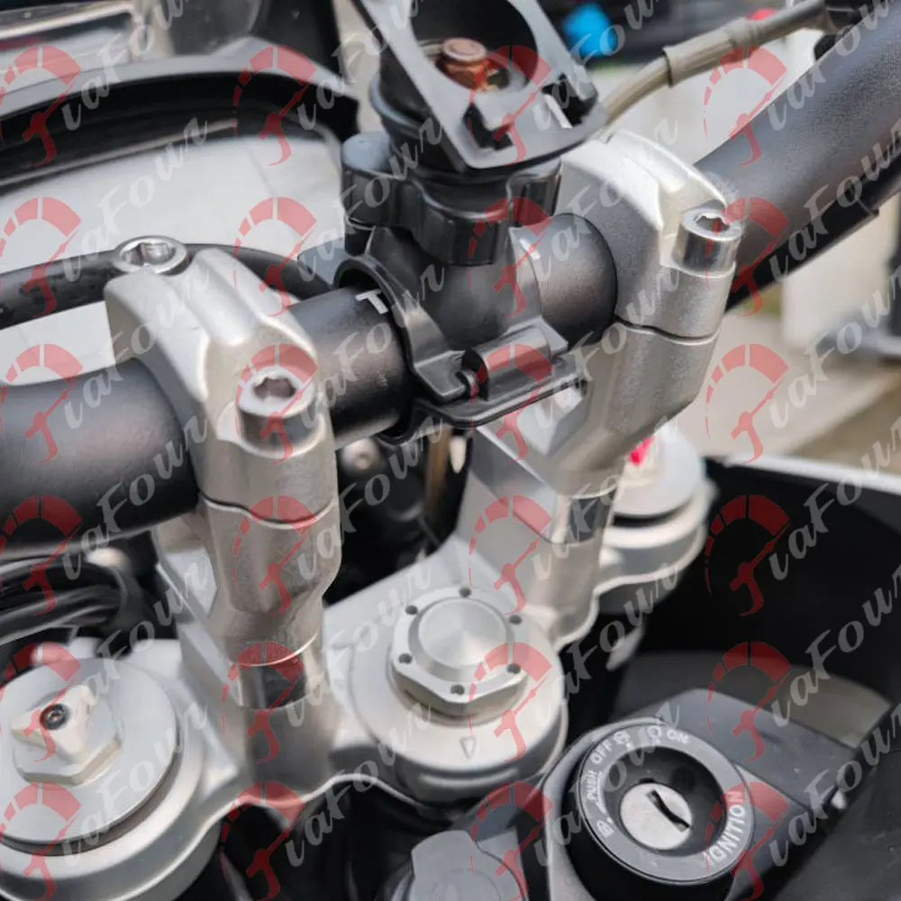 

Motorcycle Handle Bar Riser Clamp For TIGER 900 RALLY TIGER 900 PRO TIGER 900 GT 2020 TIGER 850 SPORT 2021TIGER 800 11-14