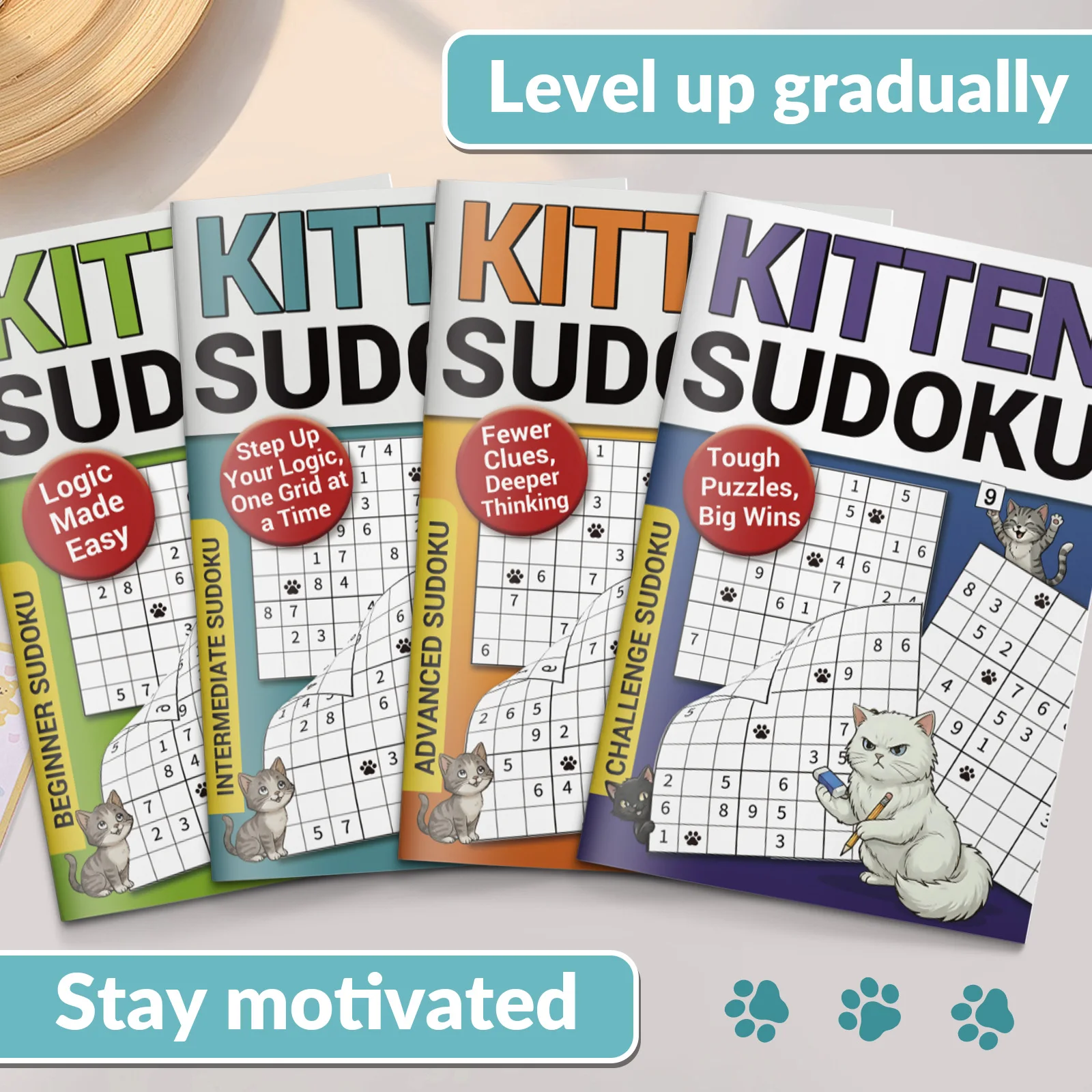Kids Early Education Books - Libro de rompecabezas de Sudoku para