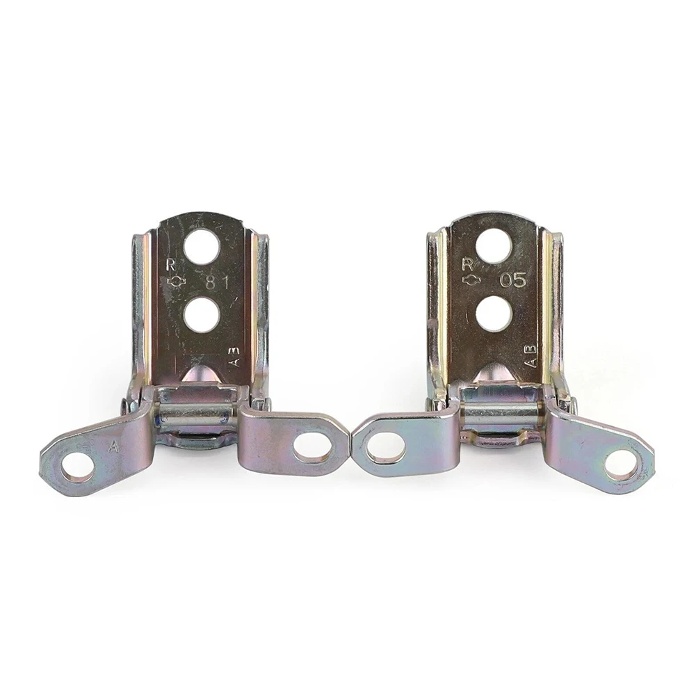 

RHF LHF Pair Front Door Hinges For Refurbishment As Shown In The Picture Metal Alloy Components Wear Resistant Design