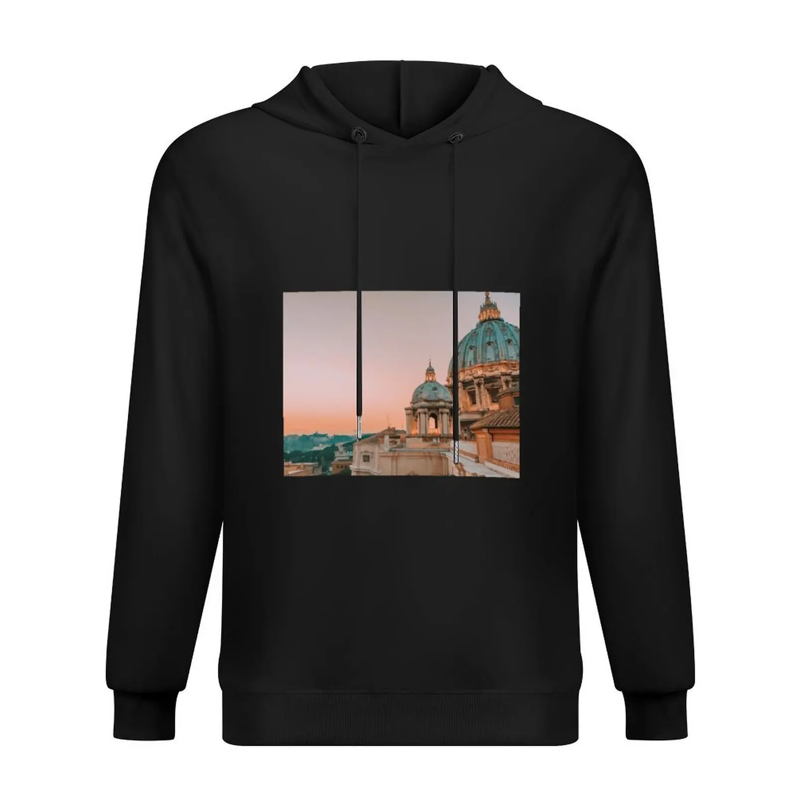 

St. Peters Basilica at Sunset Hoodie men clothes korean clothes korean autumn clothes winter new in hoodies and blouses