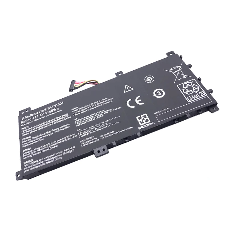 Imagem -03 - Lmdtk Novo B41n1304 Bateria do Portátil para Asus S451las451la-ds51t-cafor Vivobook V451la V451la-ds51t 14.4v 46wh