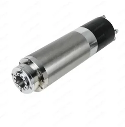 BT30 engraving machine pneumatic tool change spindle, 3.2kw 12000 rpm high speed, ceramic bearings, CNC finishing high torque