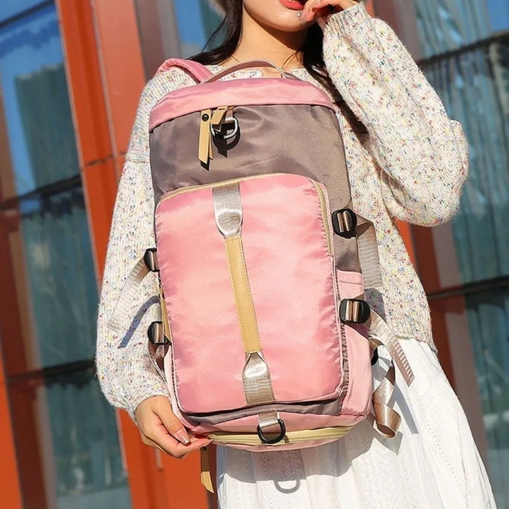 Multifunctional Travel Luggage Bag Large Capacity Handheld Sports Fitness Bag Dry Wet Separation Lightweight Travel Backpack