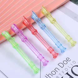 12/24/36 Pcs 6 Color 6 Hole Transparent Recorder Boys Girls Birthday Gift Pinata Filler Christmas Carnival Children Gift Reward