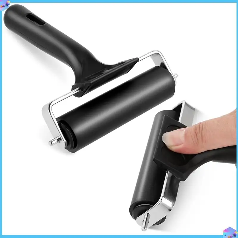 

A43T тонкий резиновый валик, линейки для изготовления резиновых валиков 3,74 дюйма, черный для изготовления печати чернил и штамповки