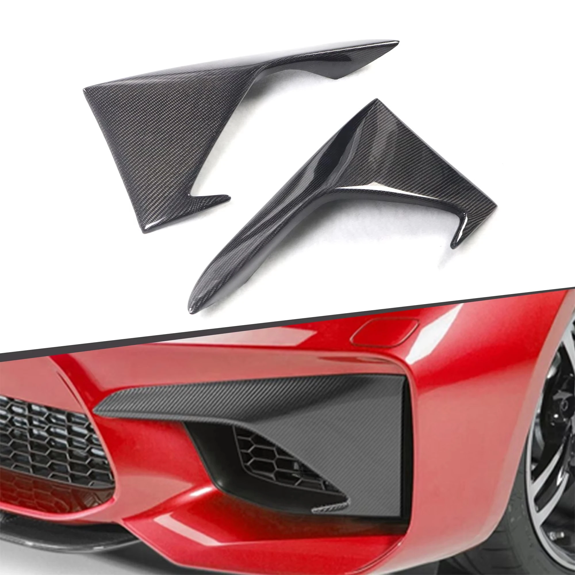 

Carbon Fiber Front Splitter Performance Tuning Body Kit Accessories For BMW F87 M2 2016-2021