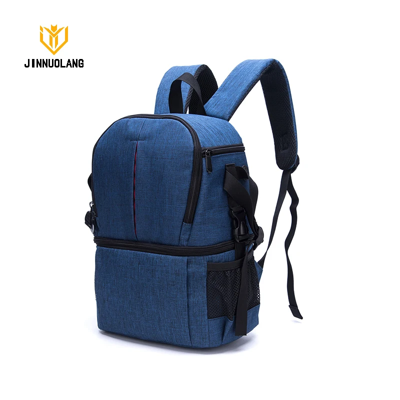 JINNUOLANG Camera Bag Nylon Waterproof Photography Outdoor Wear-resistant High End Camera For Fujifilm Nikon Canon Sony Backpack