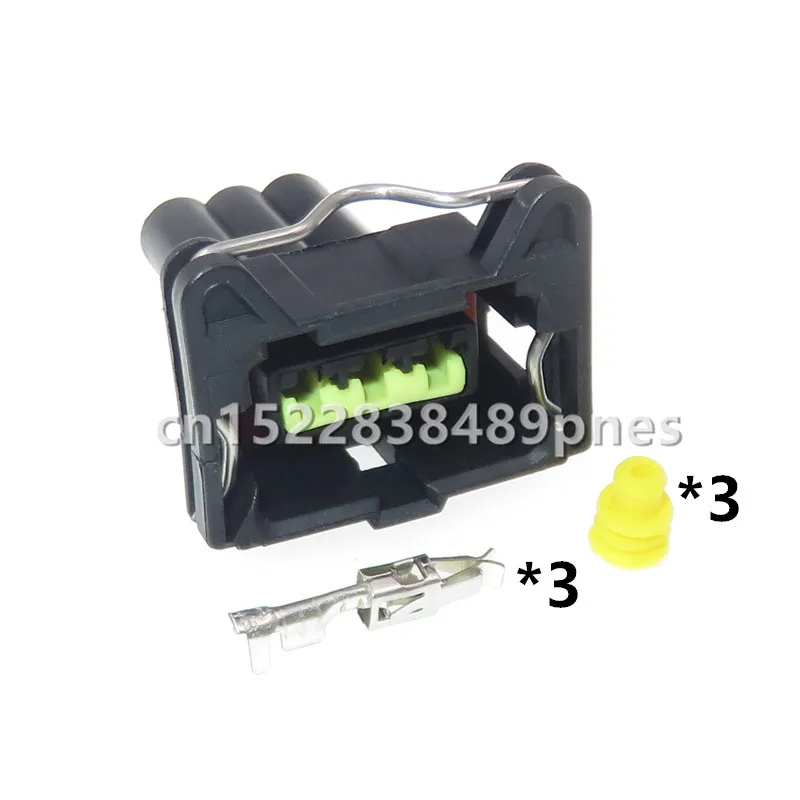 

3 Pole 85205-1 Power Junior Timer Kit Terminals Boot Wiring Harness Socket Electrical Sensor Oxygen Plug Idle Motor Connector