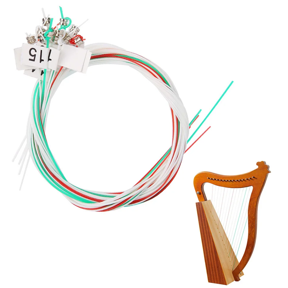 

1 set 1 Set Lyre Strings Replacement Nylon String For Classical Lyre Durable Instrument Parts Harp String Accessories