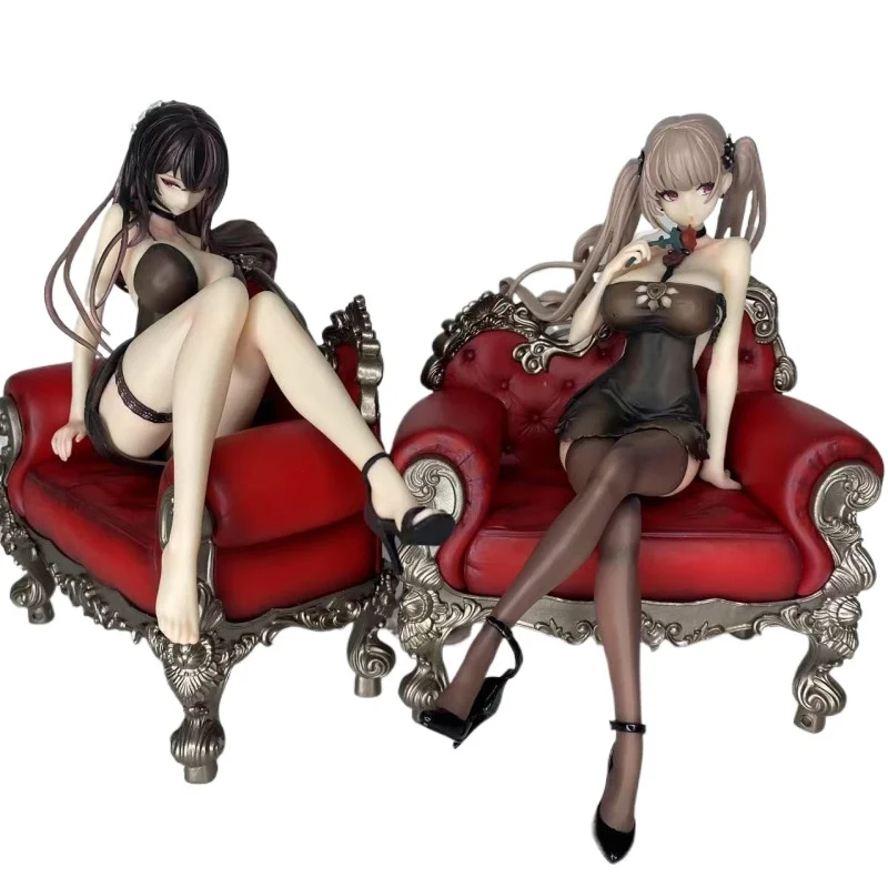 Azur Lane Taihou وشخصية أريكة غريبة، تمثال أنيمي نسخة الاحتفال الوردي، هدية قابلة للجمع للمعجبين #6