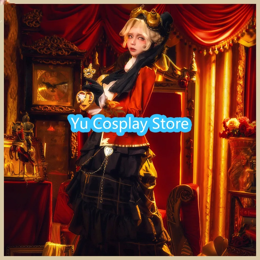 Game Identity V Mechanic Tracy Reznik Cosplay Costume Heart Lock Suit Party Clothing Hallween Carnival Uniforms Custom Made