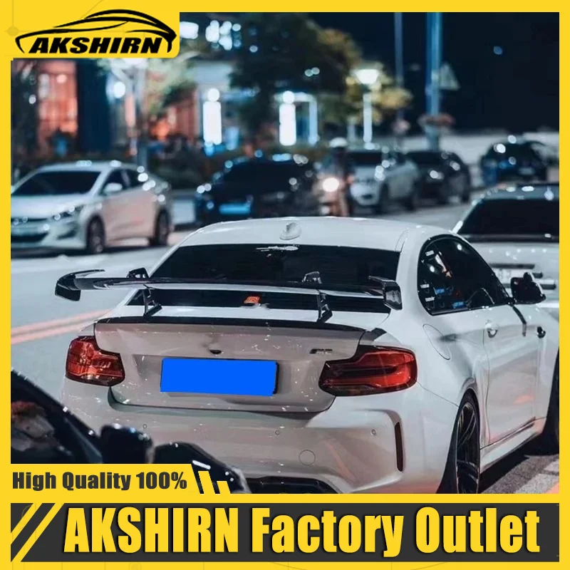 F22 F23 M2 M3 M4 F87 Real Carbon Fiber MP Style Sporty Rear Trunk Wing Spoiler for BMW 2 Series F22 M2 M3 M4 F87 Year 2013-2020