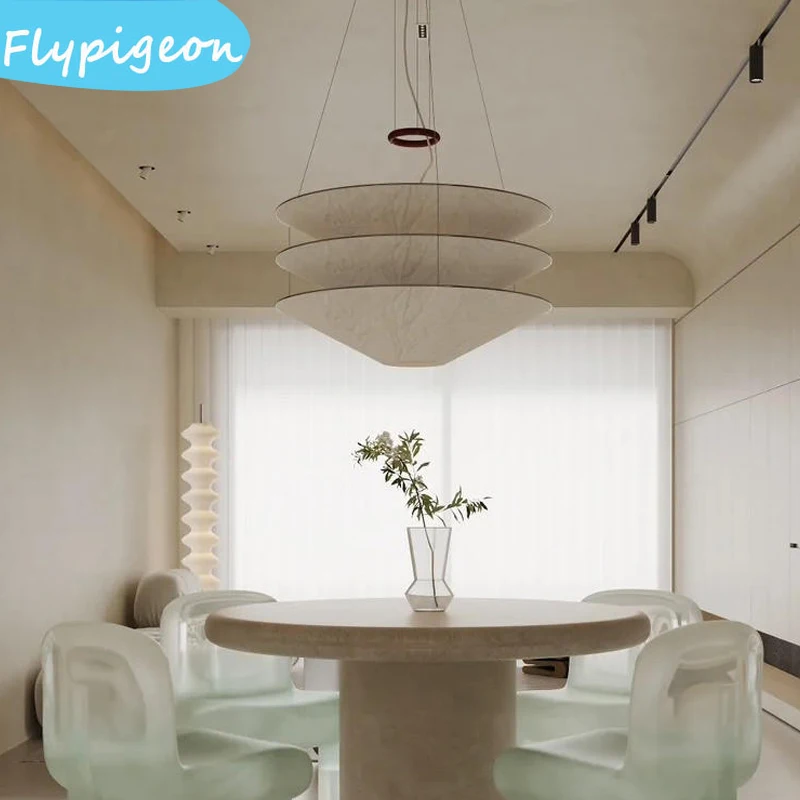 الشمال دوبونت ورقة الثريا الحد الأدنى قلادة مصباح لغرفة المعيشة غرفة الطعام غرفة نوم مطعم بار الإضاءة قلادة أضواء #6