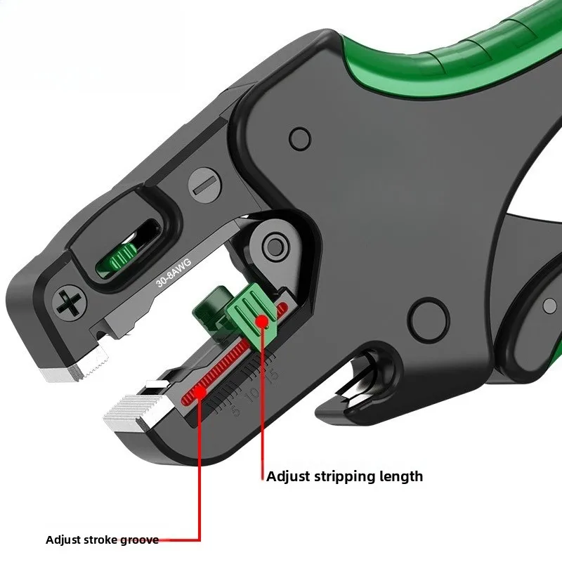 Fully automatic wire stripping pliers, multifunctional electrical pliers, leather stripping pliers 0.05-10mm2
