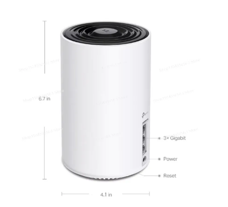 

TP-Link Deco XE75 Pro AXE5400 Трехдиапазонная Mesh-система Wi-Fi 6E – порт 2.5G, охватывает площадь 5500 кв. футов (комплект из 2 шт.)