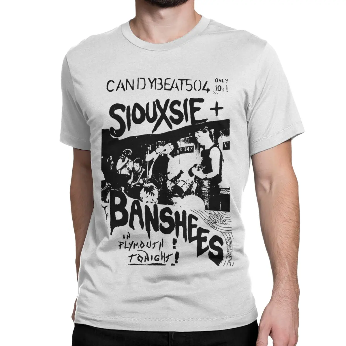 Siouxsie Sioux Active Rock Music T-Shirt Men Women Siouxsie And The Banshees Crazy Cotton Tee Shirt T Shirt 4XL 5XL 6XL Tops