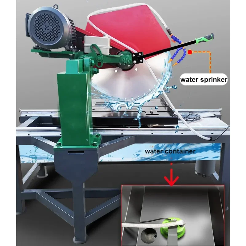 

Factory for Sales 23cm Cutting Deep Nature Veneer Diamond Electric Stone Cutting Machine for Laterite