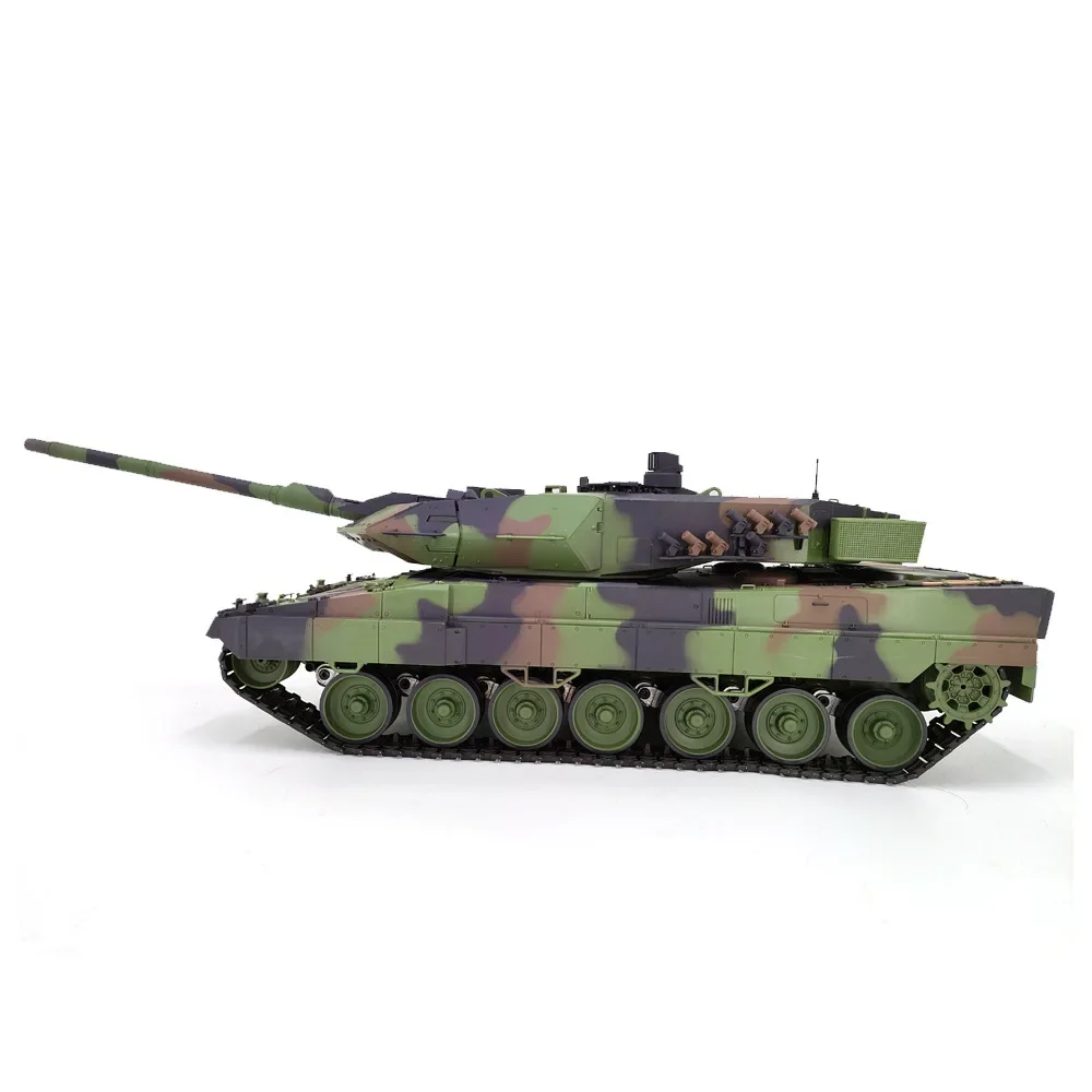 Heng long 3889 1:16 German Leopard 2a6 RC Tanks Main Battle Tank panzer military vehicle 4x4 2.4Ghz Shooting Tank Fight Toy