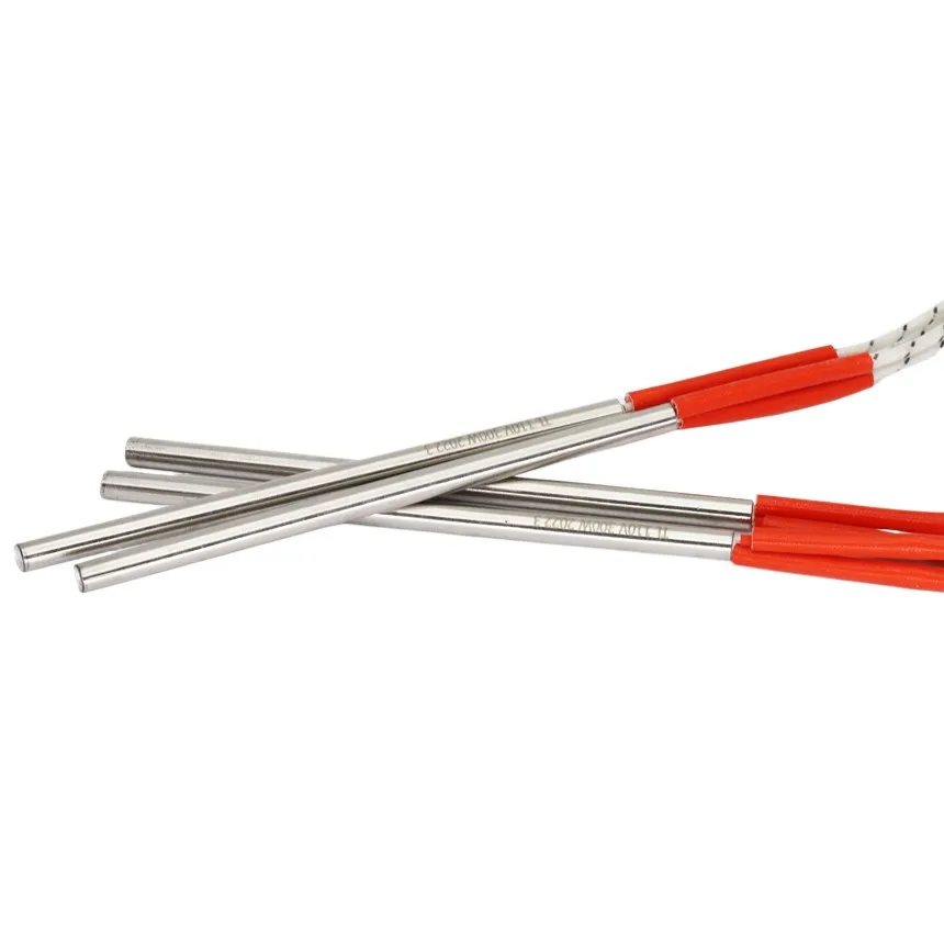 8*80/90/100/110/mm 220V 120W 150W 200W 300W 350W Cylinder Heat Tube Tubular Mold Pipe Element Single End Cartridge Heater