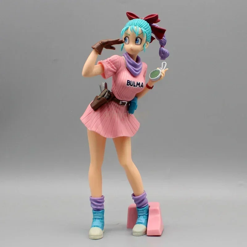 Dragon Ball Z  Anime Figure Bulma Radar Kawaii Girl Action Figure Pvc Figurine Statue Doll Collectible 25cm Ornament Toys Gifts