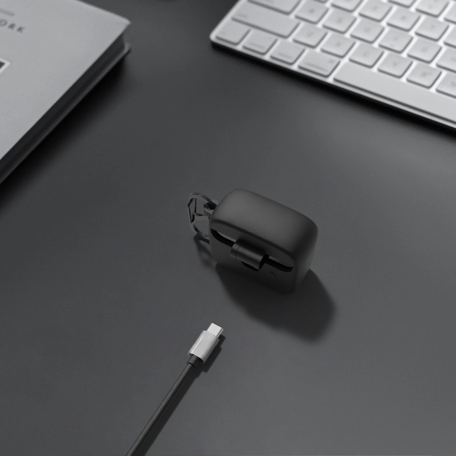 Geekria Case Cover silikon, kompatibel dengan EDIFIER TWS5 PRO True Wireless earbud